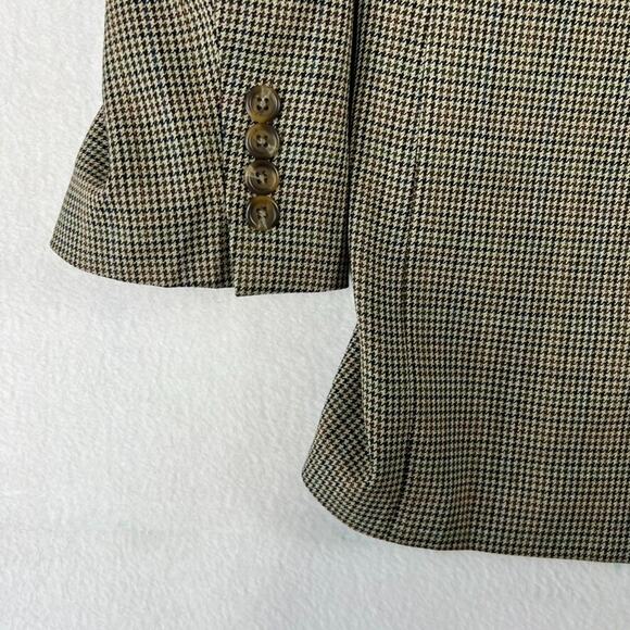 Lauren Ralph Lauren Sport Coat Men's Size 44R Houndstooth Two Button Wool - Picture 5 of 11